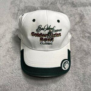 Sea Island Co. Golden Isles Bowl Classic Football Cap Strapback White Green‎